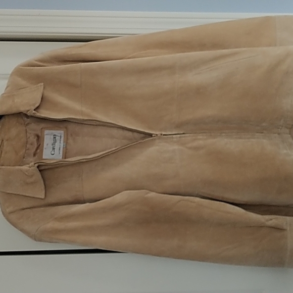 CARDIGAN Suede (Piel) Zippered Jacket 60 EU - Picture 3 of 11